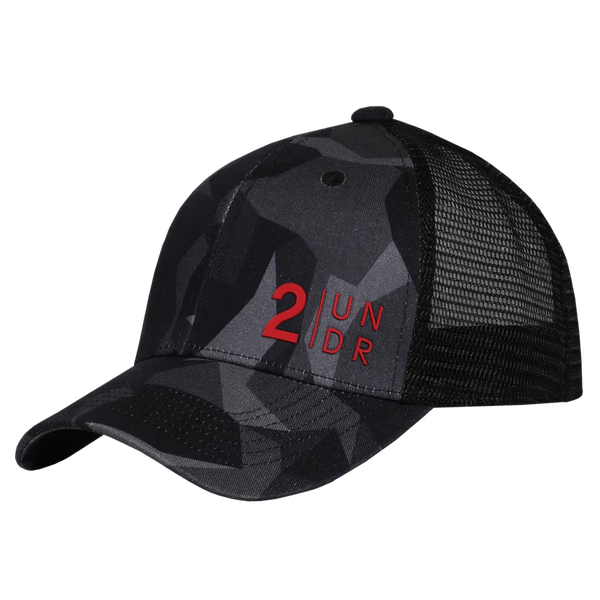 2UNDR Mesh Back Print Hat (Black Camo)