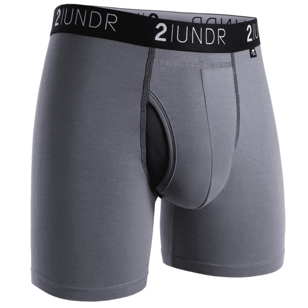Swing Shift - Boxer Brief - Grey/Black
