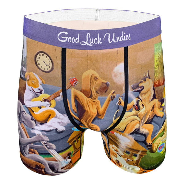 Dogs Smoking Weed Undies