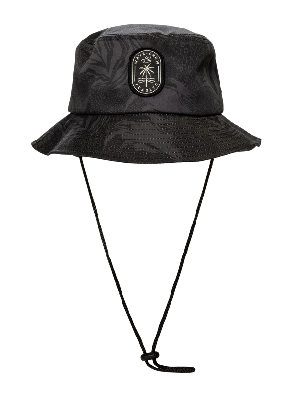 Black Safari Bucket Hat