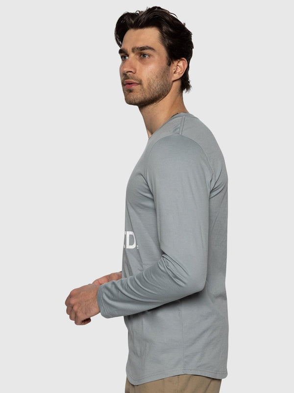 TEAMLTD Sage Grey Logo L/S