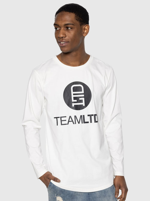 TEAMLTD Off White Logo L/S