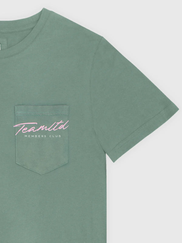 TEAMLTD Members Pocket Tee - Green