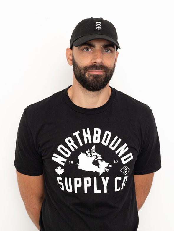 Northbound - True North Black Tee