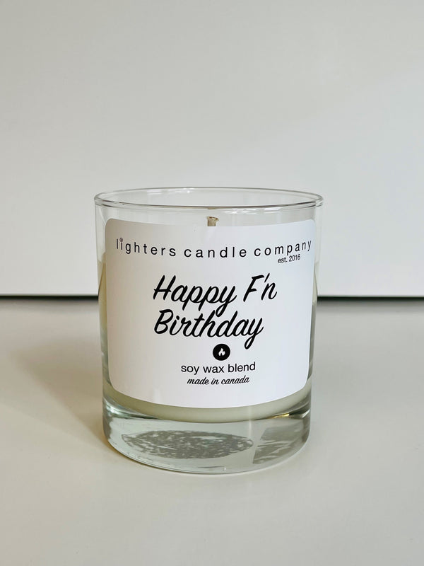 Happy F'n Birthday Candle