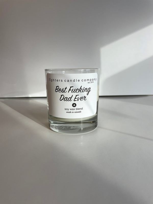 Best Fucking Dad Ever Candle