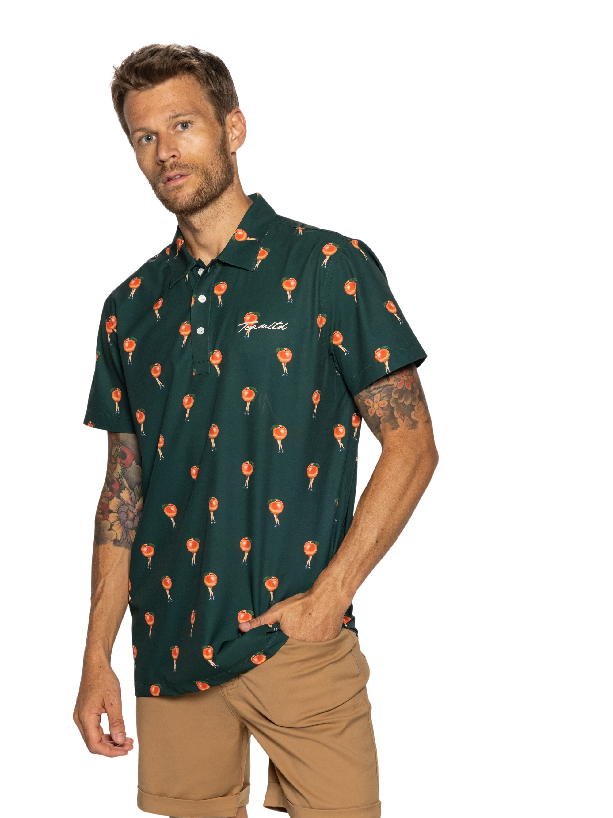 Par-Tee Polo - Peaches – Twig & Barry's Apparel Co.