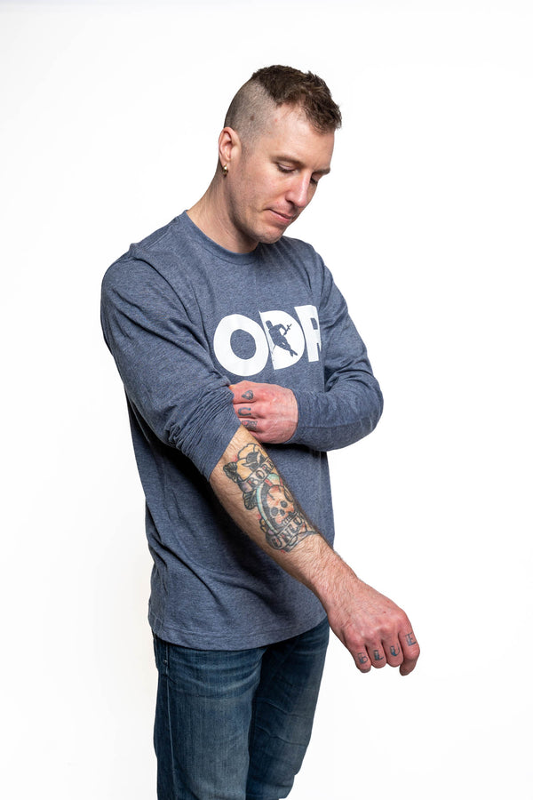 ODR Long Sleeve - Heather Navy